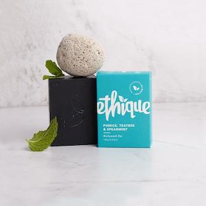 Body Wash: Ethique Pumice, Tea Tree & Spearmint Body Wash