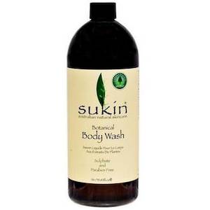 SUKIN BOTANICAL BODY WASH REFILL 1 LITRE