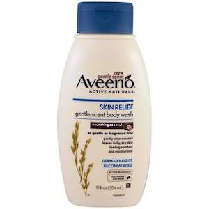 Body Lotions: Aveeno Skin­ Relief Nourishing Coconut Gentle Scent Lotion
