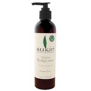 Body Lotions: SUKIN HYDRATING BODY LOTION 250ML