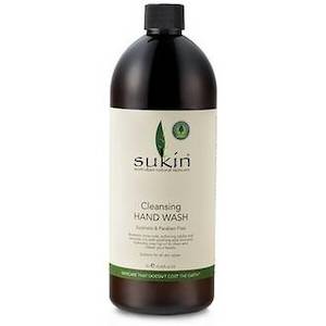SUKIN CLEANSING HAND WASH REFILL 1L