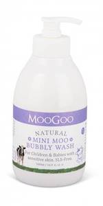 Body Creams: MooGoo Natural Mini Moo Bubbly Wash 500ml