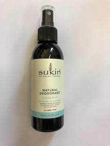 Deodorants: SUKIN NATURAL DEODORANT OCEAN MIST 125ML