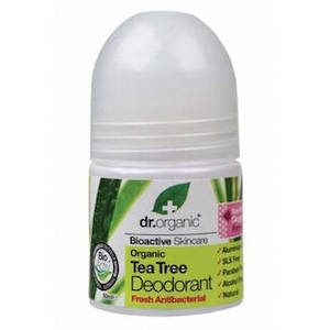 dr.organic TEA TREE DEODORANT 50ML