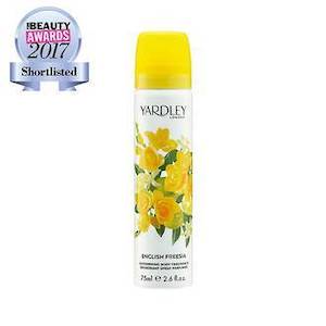 YARDLEY FREESIA BODY SPRAY 75ML