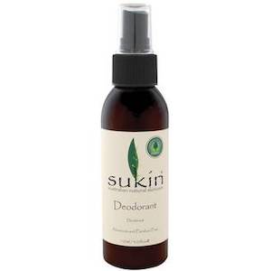 Deodorants: SUKIN DEODORANT SPRAY 125ML