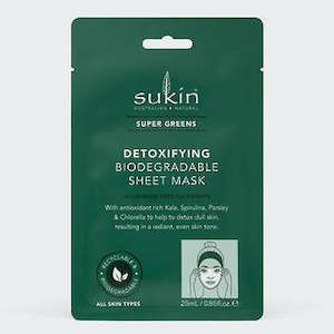 SUKIN DETOXIFYING SHEET MASK 25ML