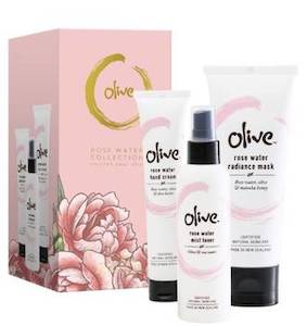 Facial Masks: Olive Rose Water Collection Kit