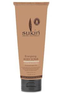 SUKIN ENERGISING BODY SCRUB- COFFEE & COCONUT 200ML