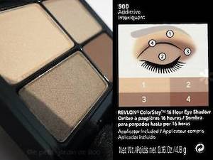 REVLON COLORSTAY EYESHADOW QUAD IN ADDICTIVE(500)