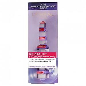 Face: L'OREAL REVITALIFT FILLER 7 DAY CURE AMPOULES