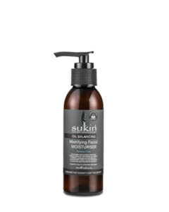 Toners: SUKIN OIL BALANCING MATTIFYING MOISTURISER 125ML