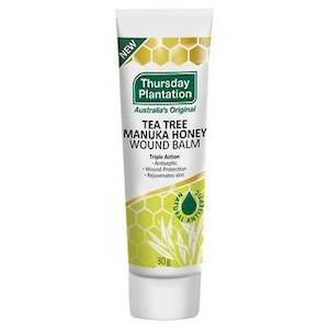 Body Oils: THURSDAY PLANTATION TEA TREE MANUKA HONEY WOUND BALM 30G