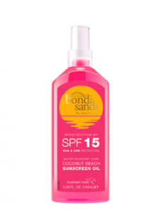 Self Tanning: BONDI SANDS UVA AND UVB SPF 15 SUNSCREEN OIL 150ML