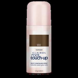 Brown: Clairol Instant Root Spray 100 ml - Medium Brown