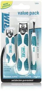 Clippers Nippers: Trim Easy Hold Value Pack  (Pack of 3) - NEW DESIGN