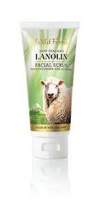 Exfoliators Scrubs: WILD FERNS LANOLIN FACIAL SCRUB 100ml