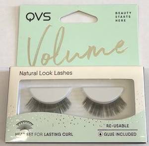 False Lashes: QVS NATURAL LOOK LASHES - VOLUME