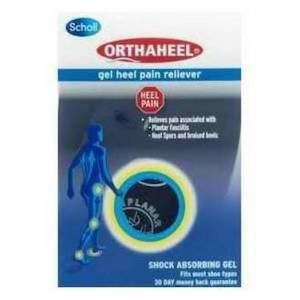 SCHOLL ORTHAHEEL GEL HEEL PAIN-LRGE W7.5-9/M9-11.5