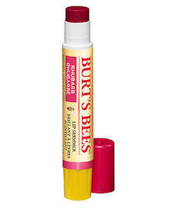 BURT'S BEES LIP SHIMMER , RHUBARB