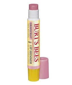 BURT'S BEES LIP SHIMMER , GRAPEFRUIT
