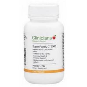 CLINICIANS SUPER FAMILY C 2000 POWDER 75G