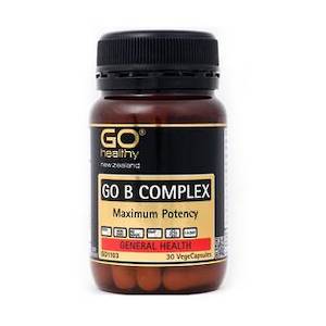Go Healthy Nz: GO B COMPLEX 30 CAPSULES