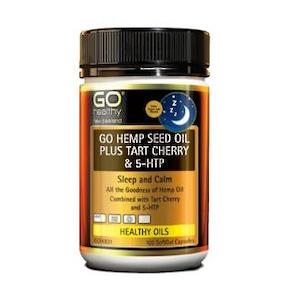 GO HEMP SEED OIL PLUS TART CHERRY & 5-HTP SoftGel CAPS 100