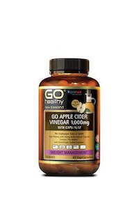 GO APPLE CIDER VINEGAR 1,000MG WITH CAPSI-SLIM CAPS 60