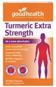 Good Health: GOOD HEALTH Turmeric Extra Strength 30 Caps