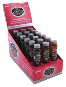 Hask: HASK VIALS KERATIN PROTEIN OIL 18ML