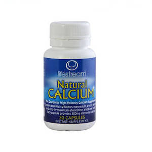 Lifestream: LIFESTREAM NATURAL CALCIUM 30 CAPSULES