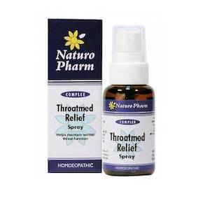 Naturo Pharm: NATURO PHARM THROATMED RELIEF SPRAY 25ML