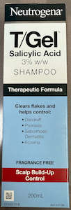 NEUTROGENA T/GEL THERAPEUTIC SHAMPOO 200ML