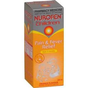 Nurofen Children Liquid - ORANGE 200ml