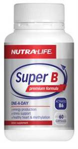 NUTRA-LIFE SUPER B ONE-A-DAY 60 CAPS