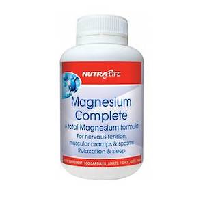NUTRA-LIFE MAGNESIUM COMPLETE 100 CAPSULES
