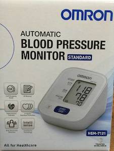 Omron: OMRON HEM-7121 AUTOMATIC BLOOD PRESSURE MONITOR