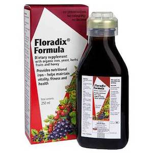 RED SEAL FLORADIX FLORAVITAL IRON TONIC 250ML