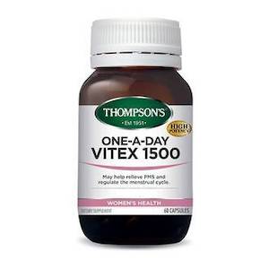 THOMPSON'S VITEX 1500 ONE A DAY 60 CAPS