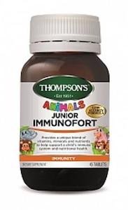 THOMPSON'S JUNIOR IMMUNOFORT 45 TABLETS