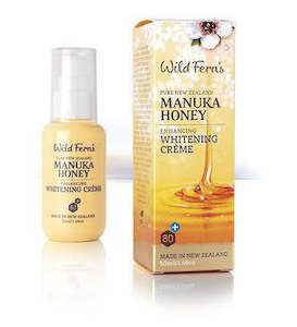 Wild Ferns: Wild Ferns Manuka Honey Enhancing Whitening Creme 50ml