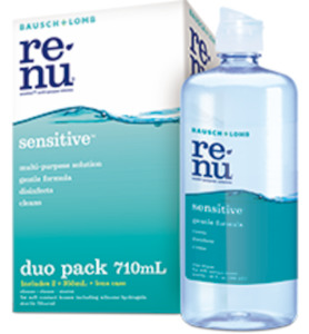 Bausch & Lomb Renu SENSITIVE Multi purpose Duo Pack
