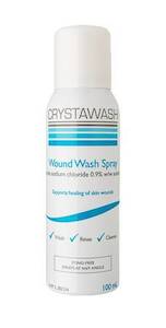 First Aid: Crystawash Wound Wash Spray 100ml