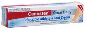 Canesten Once Daily Bifonazole ATHLETES FOOT Cream 20g