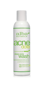 Acne Blemish Treatments: Alba Botanica Deep Pore Wash, 177ml