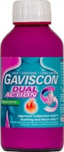 Digestion Nausea: Gaviscon DUAL ACTION Liquid 600ml