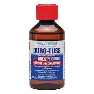 Duro Tuss: Duro-Tuss PE CHESTY Cough+NASAL DECONGESTANT Syrup