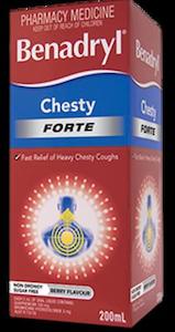 BENADRYL® Chesty Forte Cough Liquid 200ml