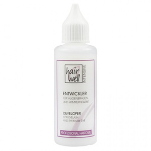 Hairwell Eyelash Eyebrow Tint Cream Developer